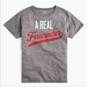 J. Crew A Real Firework T-shirt